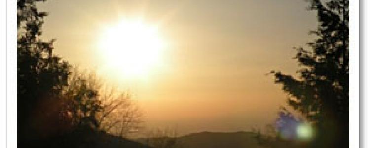 Luther Glen Farm sunset