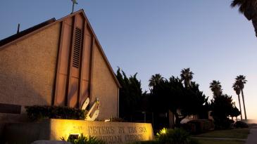 St. Peter's at sunset